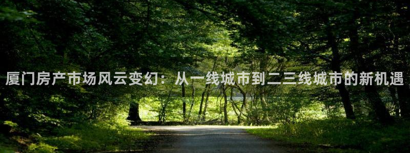新宝集团新宝5：厦门房产市场风云变幻：从一线城市到二三线城市