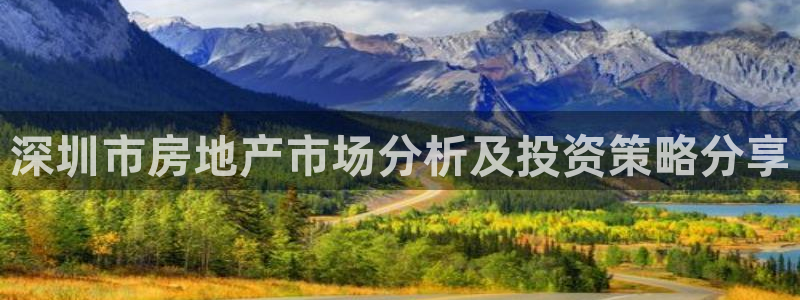 新宝5平台登陆：深圳市房地产市场分析及投资策略分享