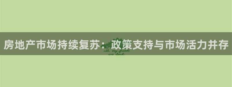 新宝股东瞧听2 5 5：房地产市场持续复苏：政策支持与市场活