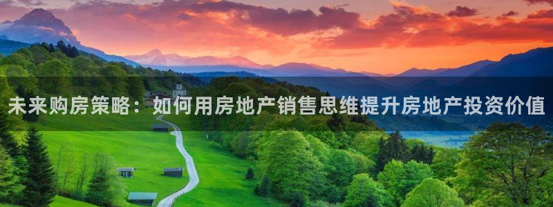 新宝5官网app：未来购房策略：如何用房地产销售思维提升房地