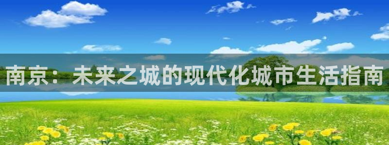 新宝5手机登录：南京：未来之城的现代化城市生活指南