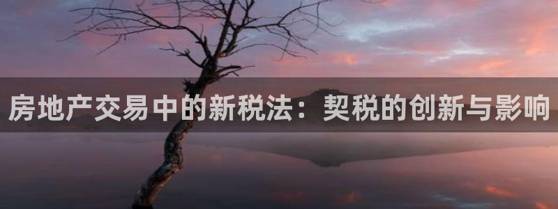 新宝5平台：房地产交易中的新税法：契税的创新与影响